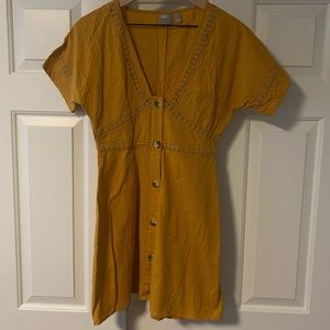 Linen Button Down Dress